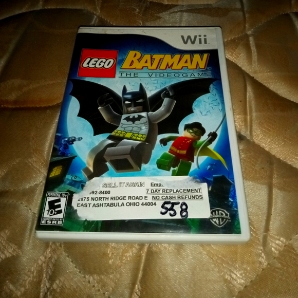 Used Lego Batman the videogame Wii game - Picture 1 of 7